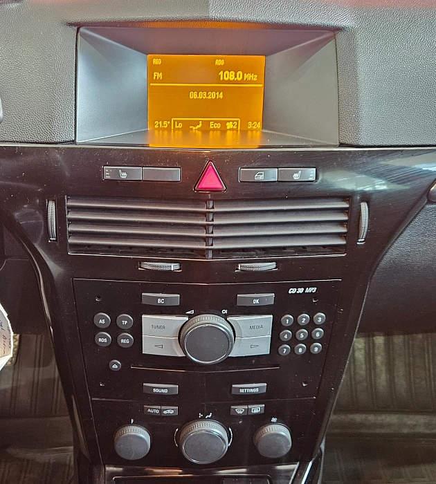 Opel Astra, H Рестайлинг 2014
