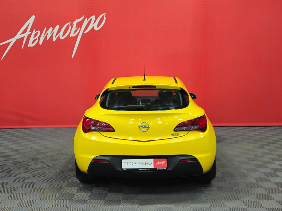 Opel Astra, J Рестайлинг 2012